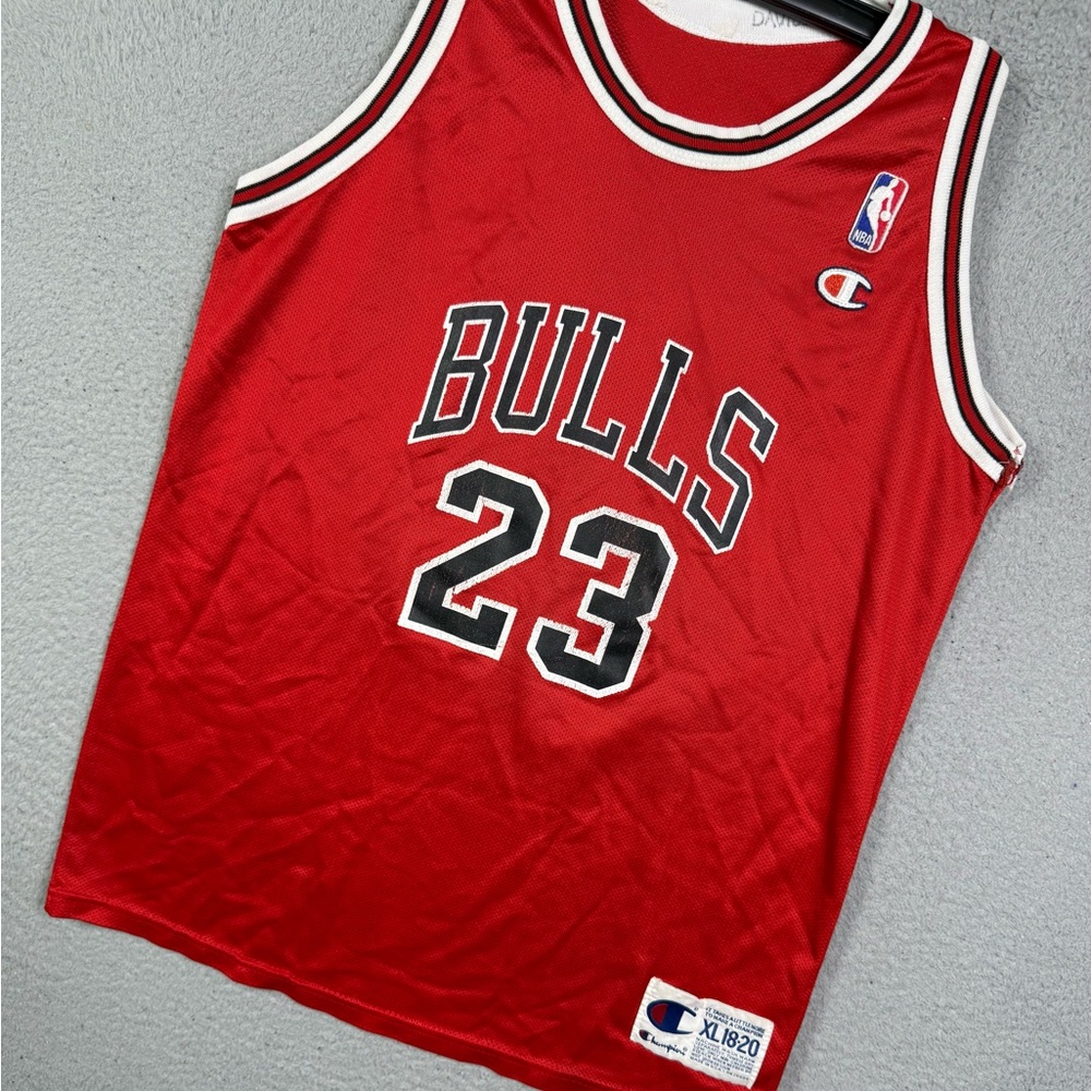 Kids vintage‎ 90s Michael Jordan Chicago bulls champion Jersey